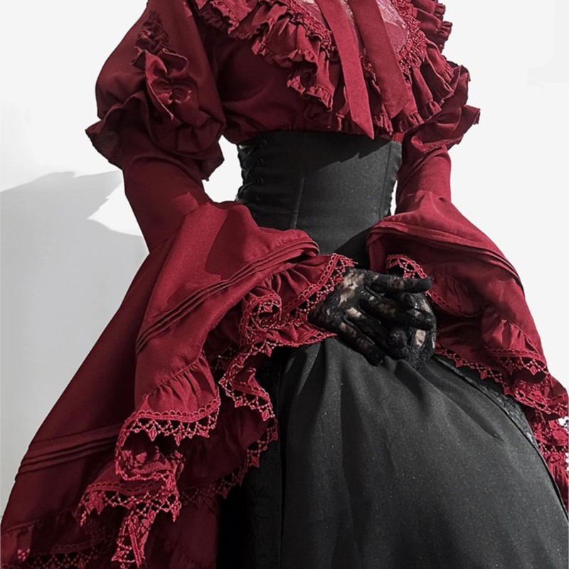 Платье на Хэллоуин черно-красн – обзор и цена Women'S Red Formal Wear