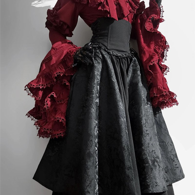 Платье на Хэллоуин черно-красн – обзор и цена Women'S Red Formal Wear