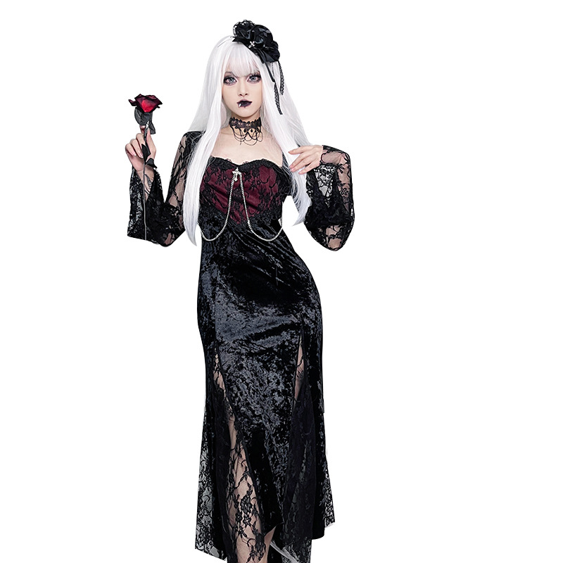 Женские готические вечерние пл – обзор и цена Midi Dress