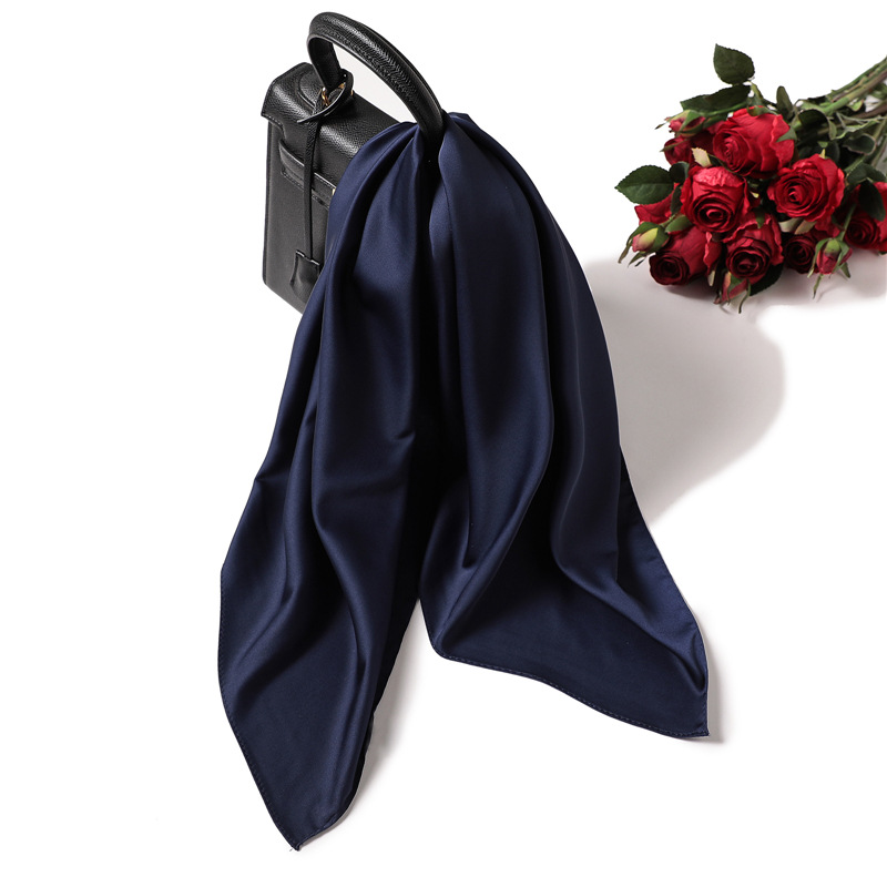Однотонный женский шарф, 70 см – обзор и цена Silk Blouse